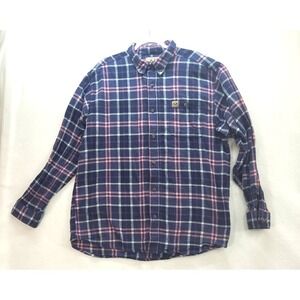 Realtree‎ Shirt Mens 2XL Plaid Flannel Button Down Outdoors Hunting Workwear